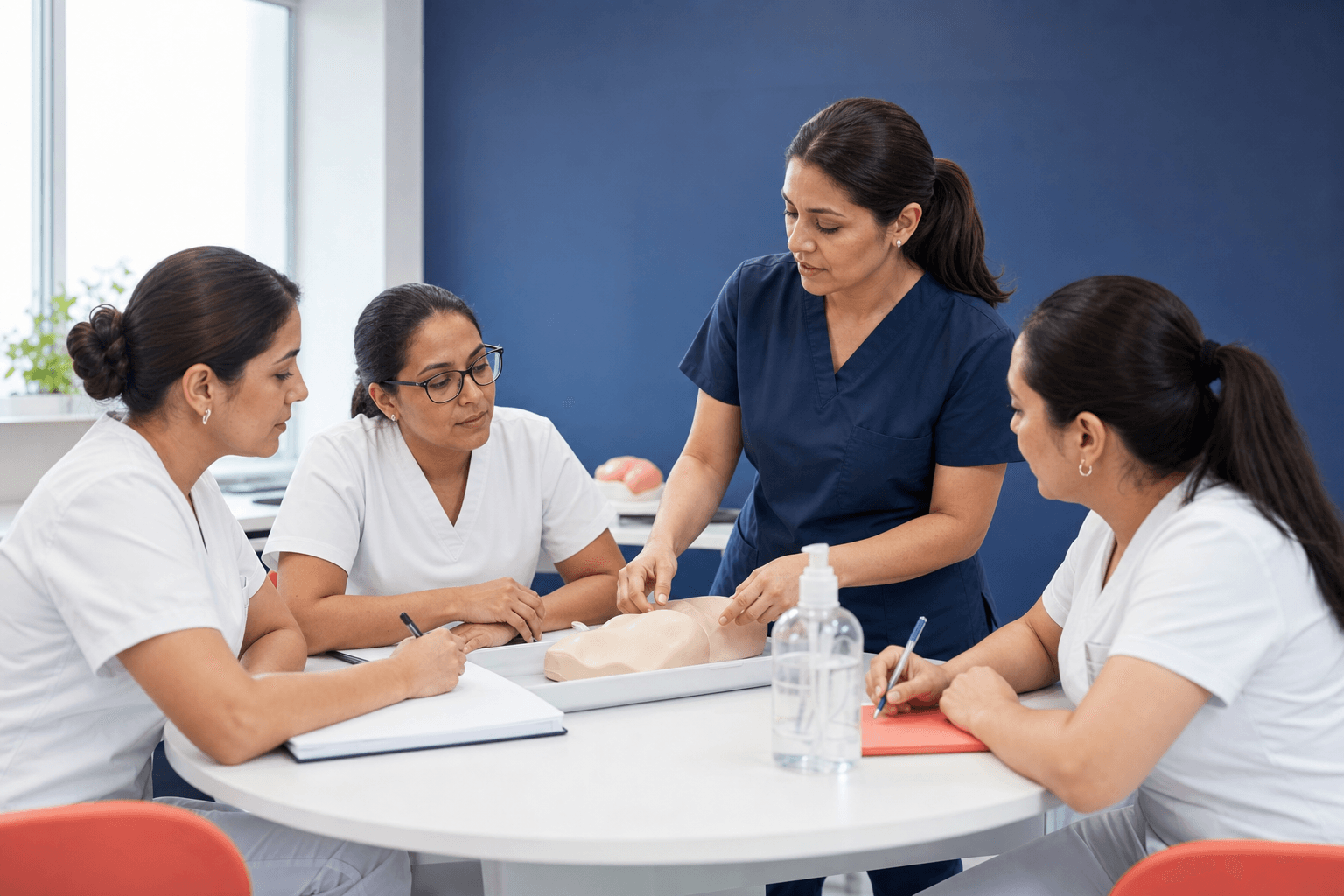 Capacitación para enfermería